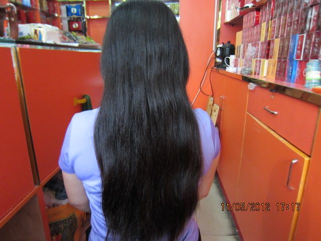 xiaoxiao cut 55cm long hair