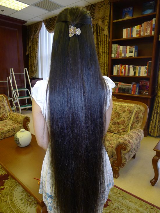 ww cut 1 meter long hair-NO.377 and NO.378
