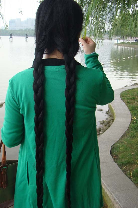 ww cut 1.25 meter long hair