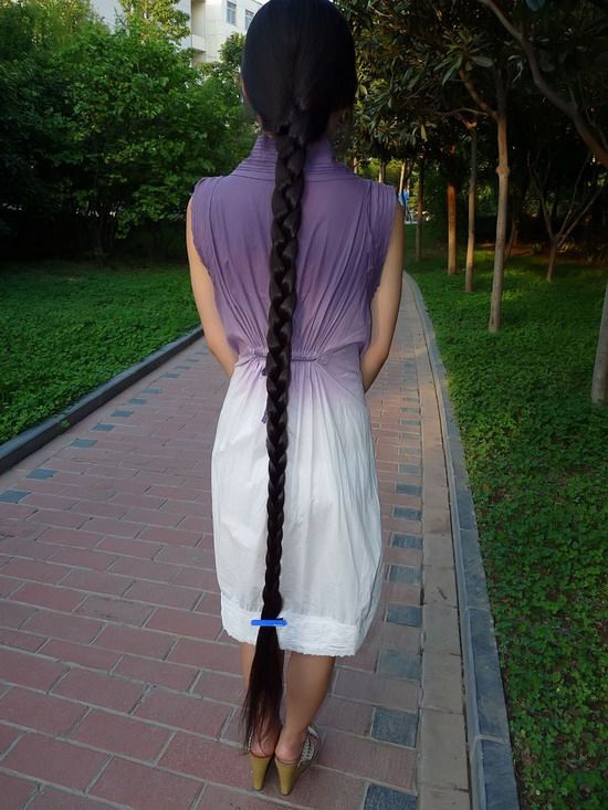 gebiluori cut floor length long hair-NO.71