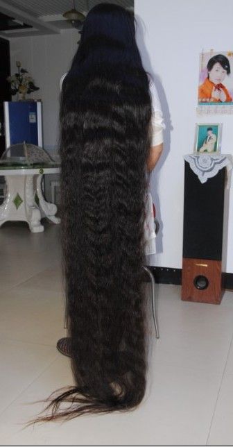 aidebianyuan cut 1.95 meter long hair-NO.86