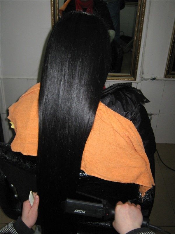 yidi cut 26 years girl's long hair