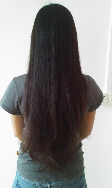 JACP taught young girl to cut 50cm long hair by herself