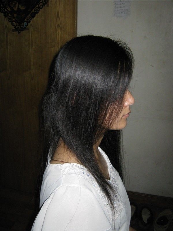 yidi cut 1 meter long hair