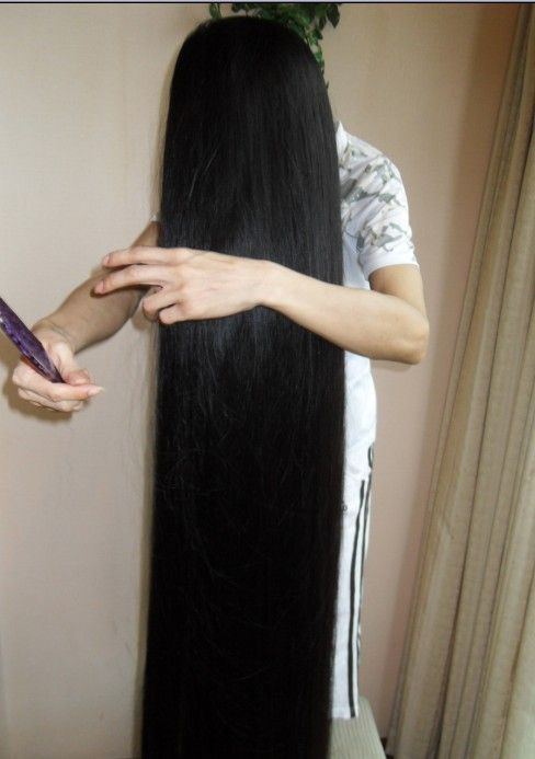 aidebianyuan cut super long hair to short-NO.90