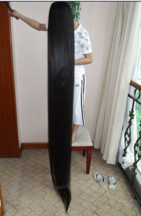aidebianyuan cut super long hair to short-NO.90