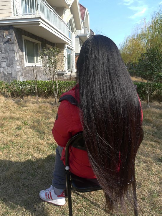 ww cut 75cm long hair