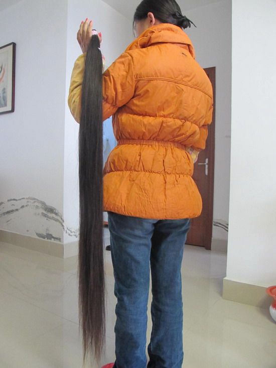 youmenxia cut 1.25 meter long hair
