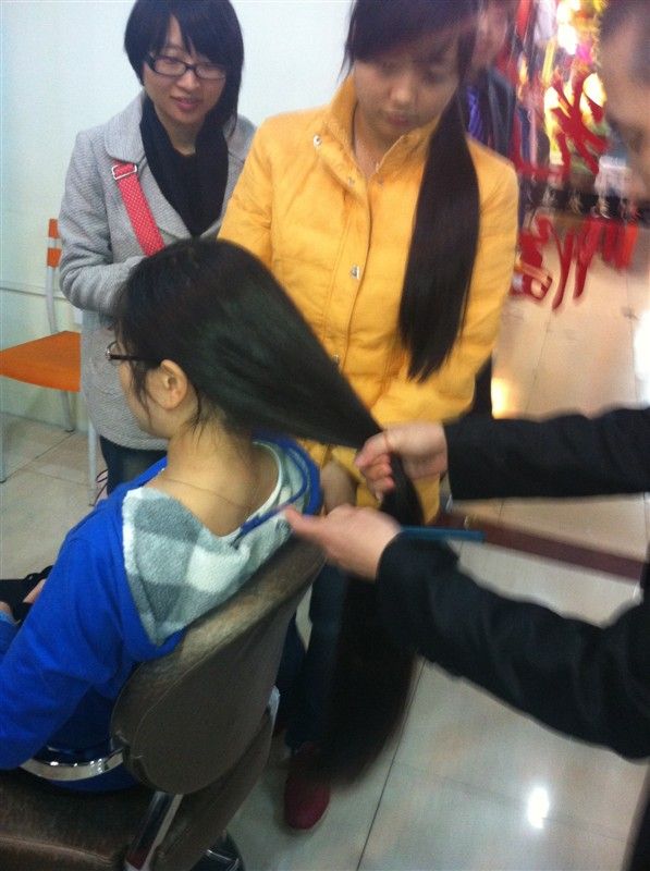 guangzhoulaolang cut 2 long hair in Southern China Agriculture University
