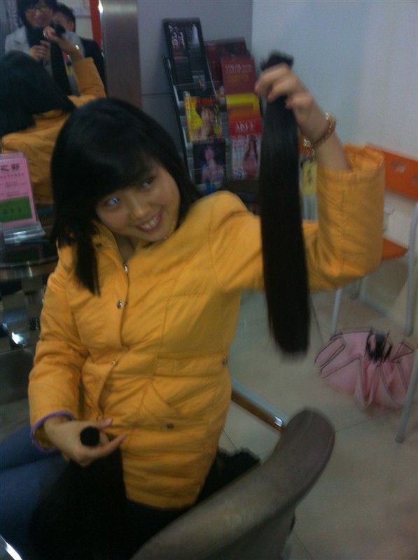 guangzhoulaolang cut 2 long hair in Southern China Agriculture University