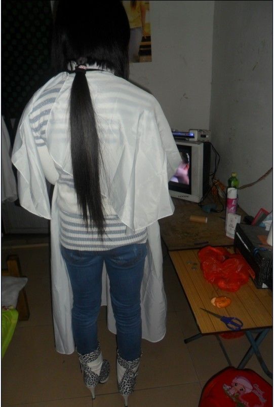 cike cut 58cm long hair in Shenzhen-NO.15