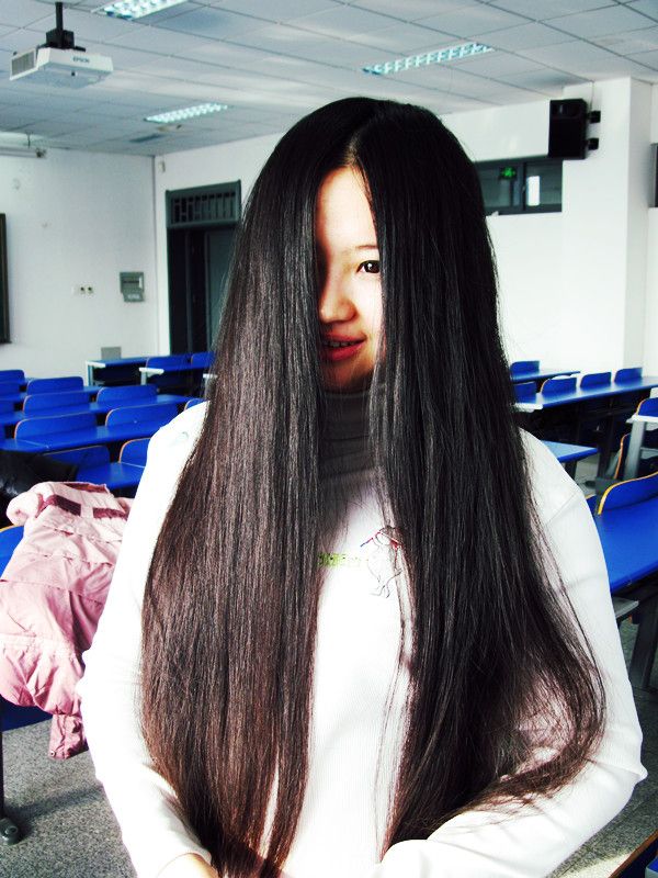 flywithyou cut university student's 62cm long hair