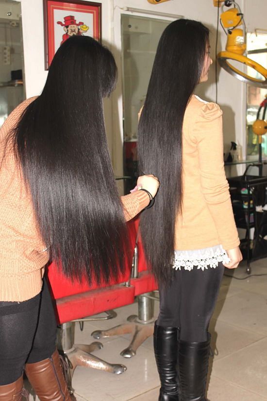face cut twins' 70cm and 83cm long hair-NO.109