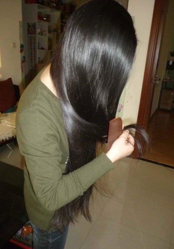 aidebianyuan cut silky long hair-NO.111 - [LongHairCut.cn]