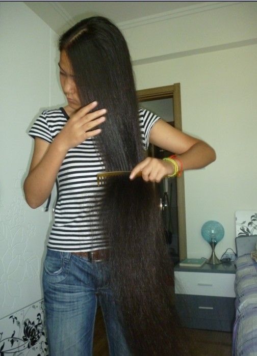aidebianyuan cut another knee length long hair-NO.113