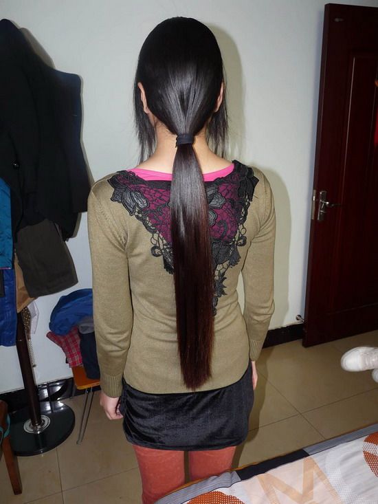 gebiluori cut waist length long hair-NO.81