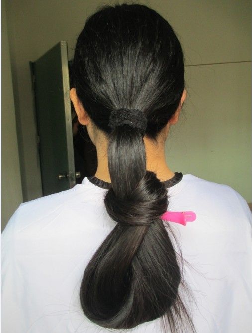 cike cut 80cm long hair in Shenzhen-NO.16