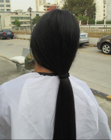 cike cut 60cm long hair in Shenzhen-NO.17