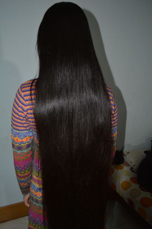 aidebianyuan cut another thigh length long hair-NO.122