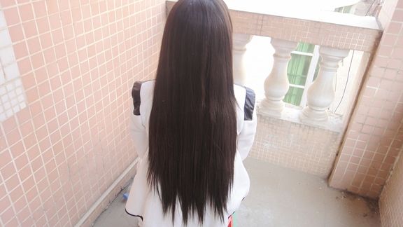 fenghui cut 65cm long hair