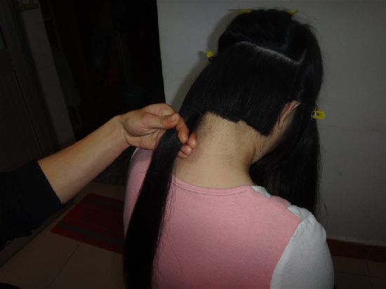 fazhimei cut long hair-NO.7