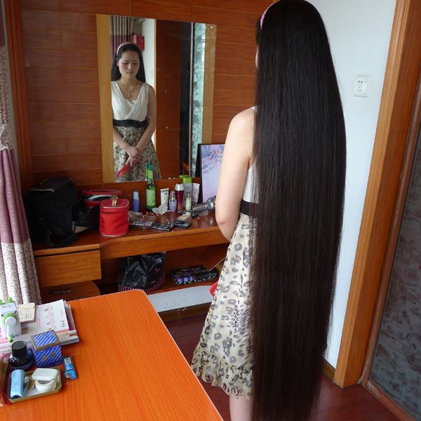 ww cut 1.3 meter long hair-NO.488-NO.490