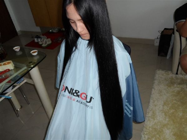 fazhimei cut long hair-NO.23