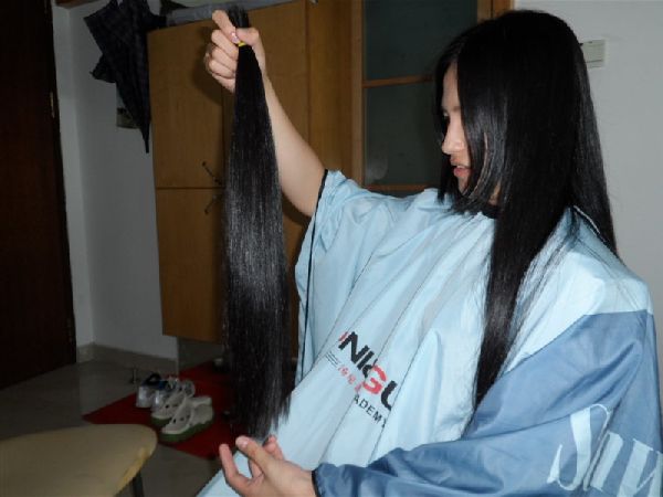 fazhimei cut long hair-NO.23