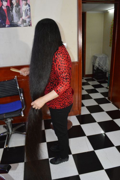 aidebianyuan cut another floor length plus long hair-NO.131