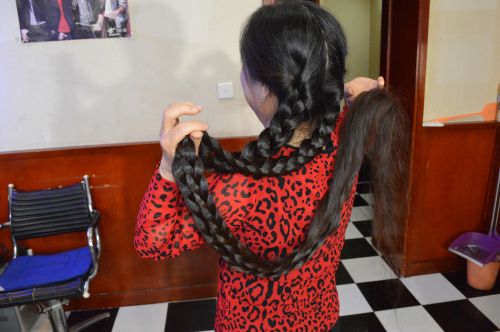 aidebianyuan cut another floor length plus long hair-NO.131