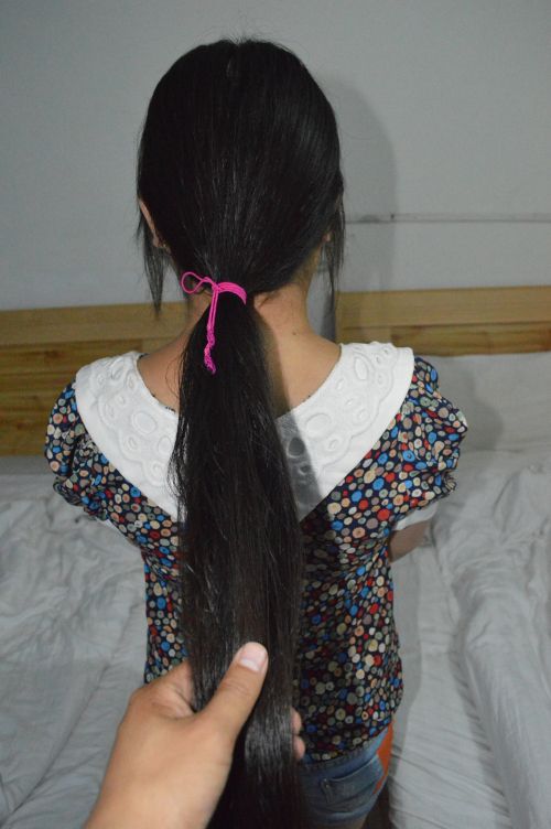 aidebianyuan cut 1 meter long hair