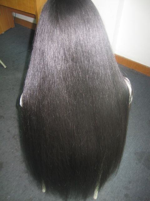 xunyangjianke shave 1 meter long hair to bald