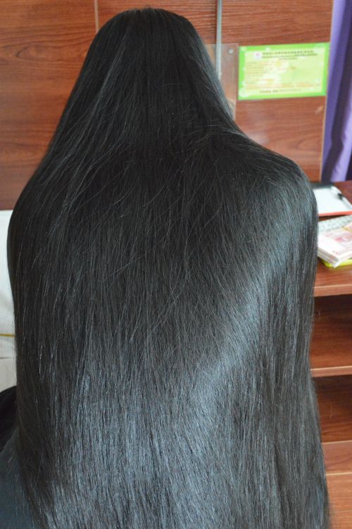 aidebianyuan cut knee length long hair-NO.134 - [LongHairCut.cn]