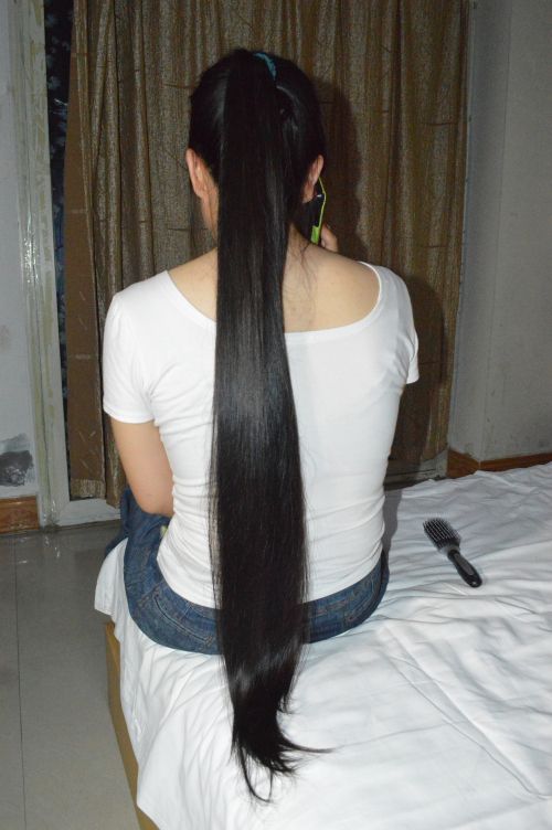 aidebianyuan cut another thigh length long hair-NO.138