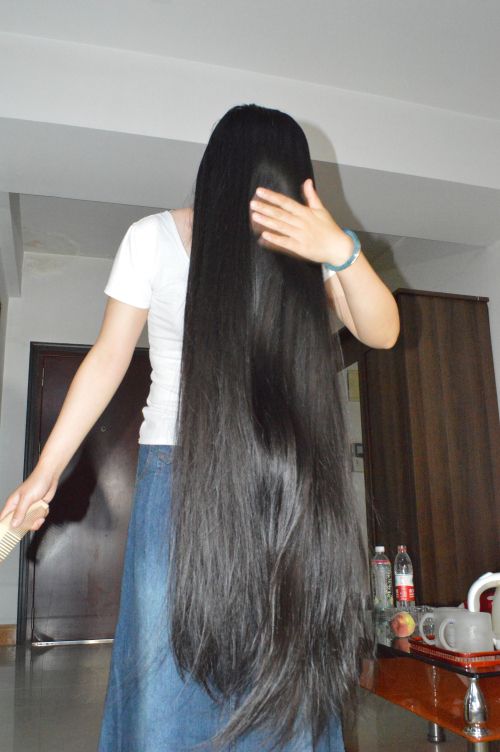 aidebianyuan cut another thigh length long hair-NO.138