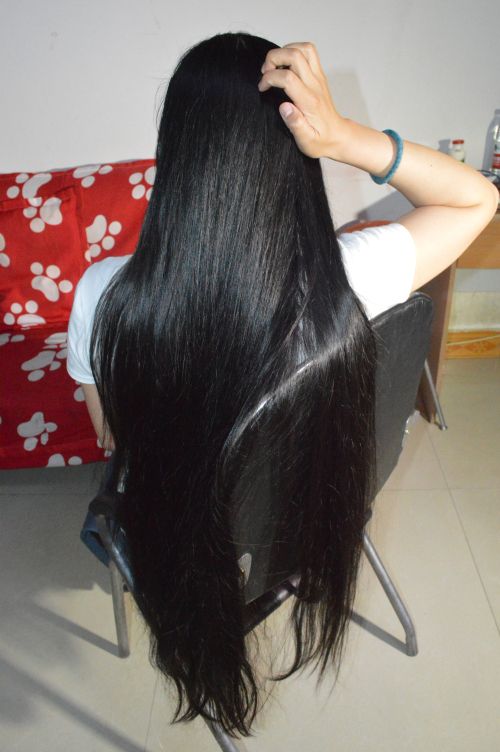 aidebianyuan cut another thigh length long hair-NO.138