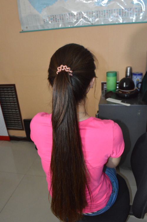 aidebianyuan cut another hip length long hair-NO.140