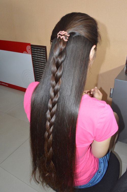 aidebianyuan cut another hip length long hair-NO.140