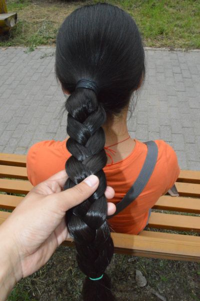 aidebianyuan cut thick long hair-NO.143