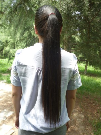 aidebianyuan cut waist length long hair-NO.154