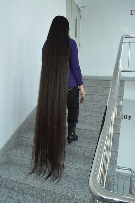 Cut floor length plus long hair - [LongHairCut.cn]