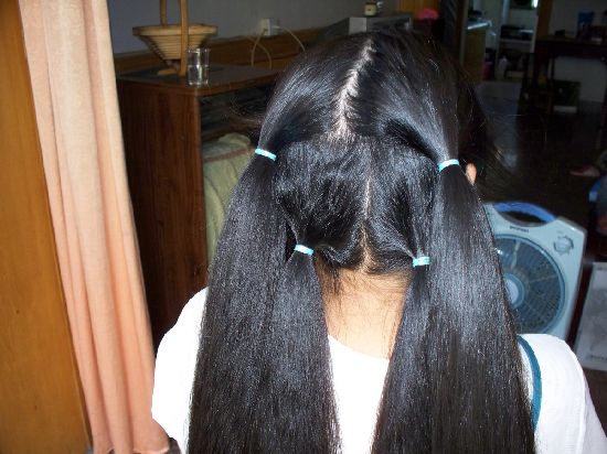 jiangxixiaowang cut 92cm long hair-NO.44