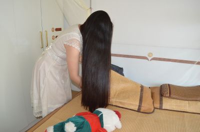 aidebianyuan cut thigh length long hair-NO.157