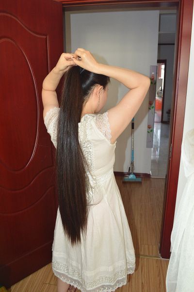 aidebianyuan cut thigh length long hair-NO.157