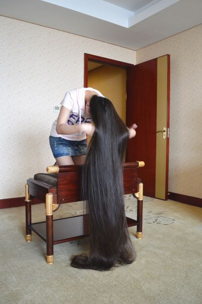 aidebianyuan cut floor length long hair-NO.161