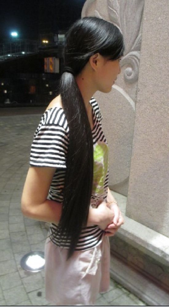 cike cut 50cm long hair-NO.21