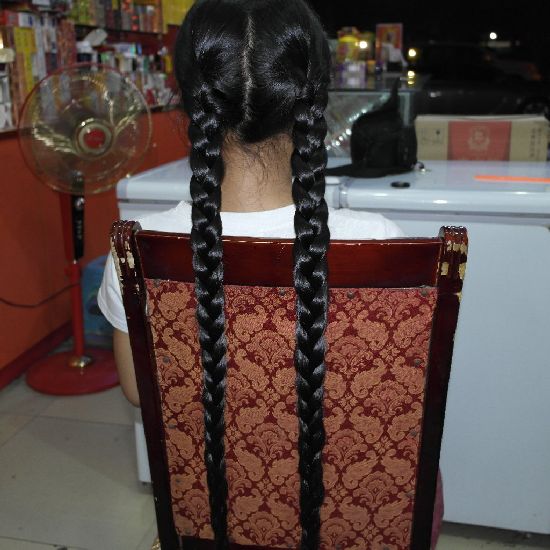 xiaoxiao cut 80cm long hair