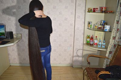 aidebianyuan cut floor length long hair-NO.162