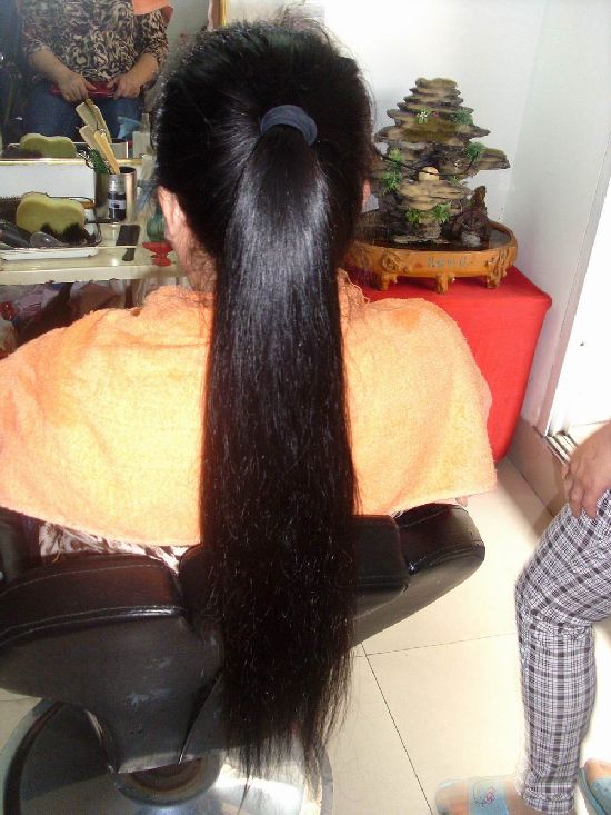 qianjinyifa cut 60cm long hair