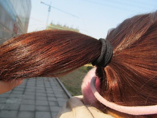xiaoxiao23 cut 40cm long hair